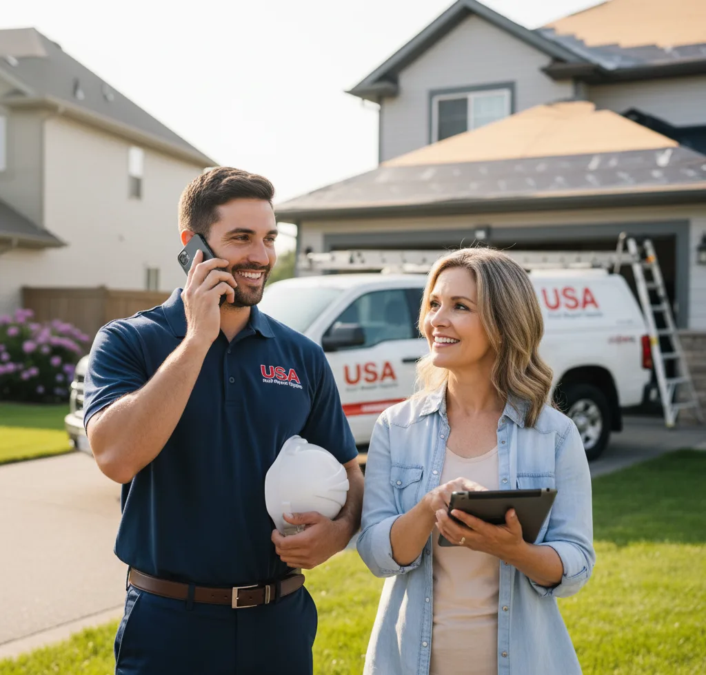 USA Roof Repair Experts customer support in Big Prairie